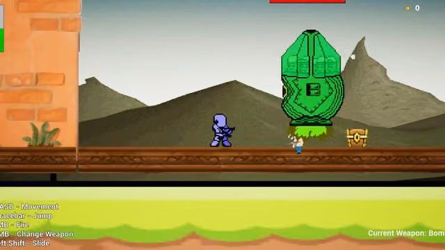 Pixel Robot Return 3