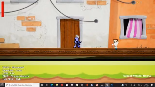 Pixel Robot Return 5