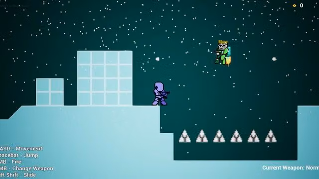 Pixel Robot Return 6