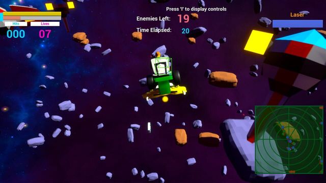 Lawnmower Game: Space Fight 6