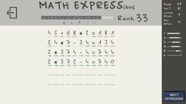 Math Expressions 2