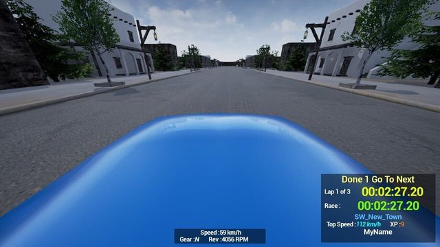 Maze Workout: Western Lost Solo Car Racer 2