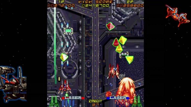 Layer Section & Galactic Attack: S-Tribute 4