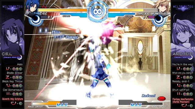 Melty Blood Actress Again Current Code 3