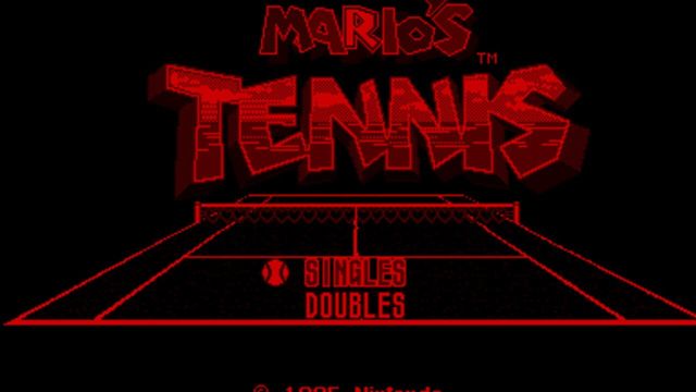 Mario's Tennis 2