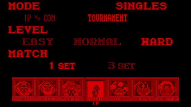 Mario's Tennis 4