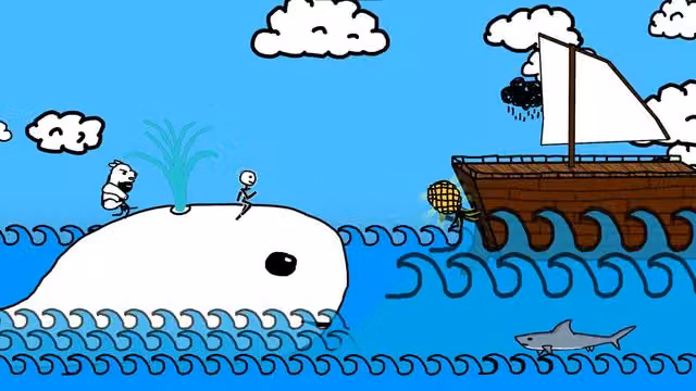 Polar Bear Riding A Ninja 1