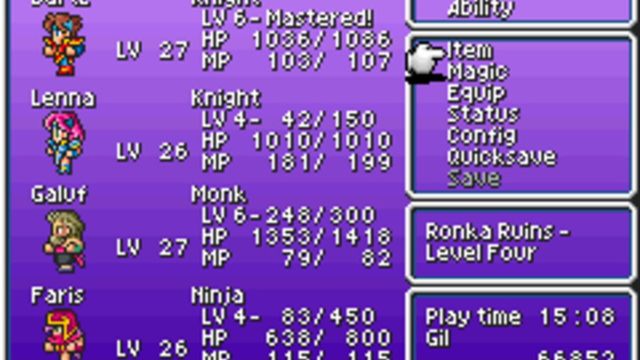 Final Fantasy V Advance 5