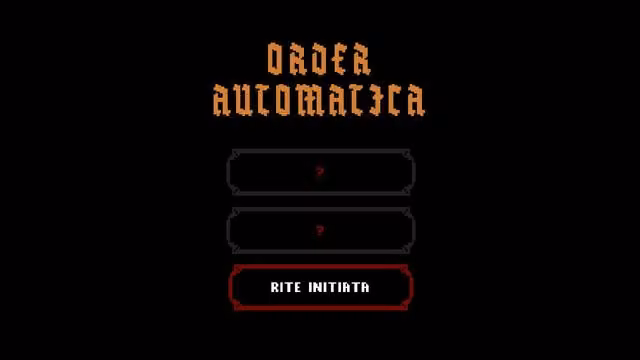 Order Automatica 3
