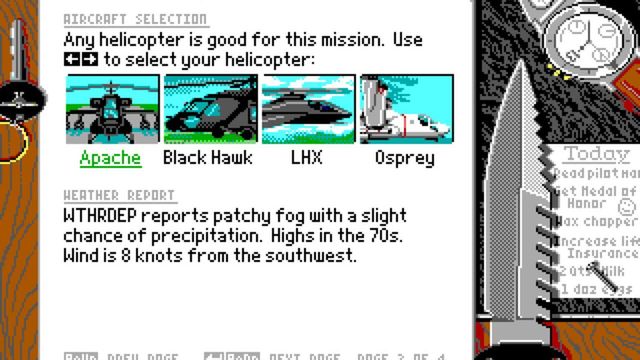 LHX: Attack Chopper 3
