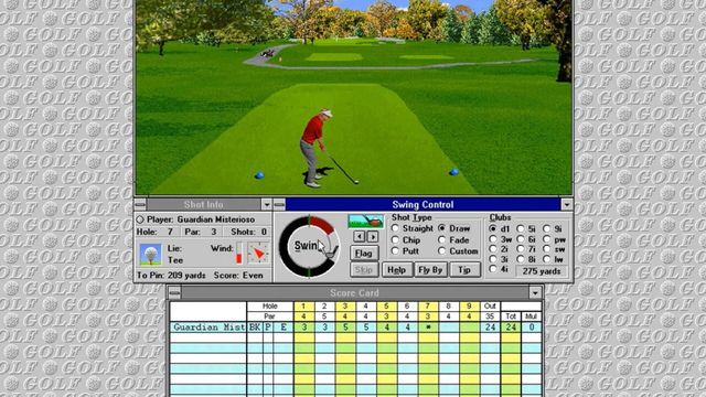 Microsoft Golf 2.0 6