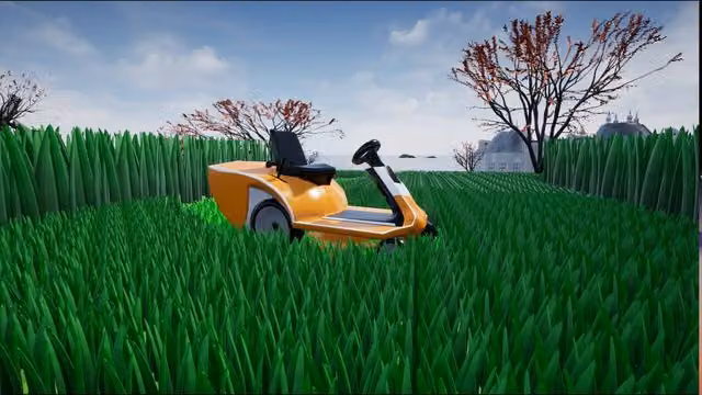 Relaxing Lawnmower Simulator 3