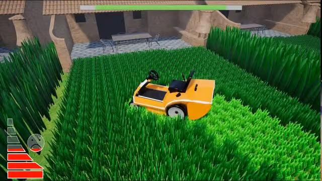 Relaxing Lawnmower Simulator 4