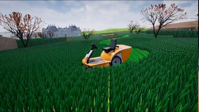 Relaxing Lawnmower Simulator 5