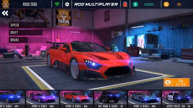 Rod Multiplayer Car Driving 3