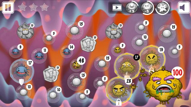 NanoWar: Cells vs. Virus 3
