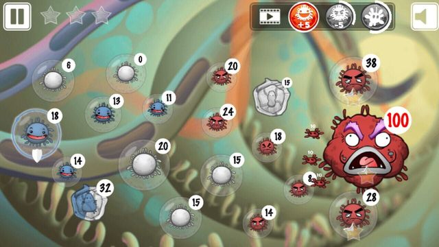 NanoWar: Cells vs. Virus 5