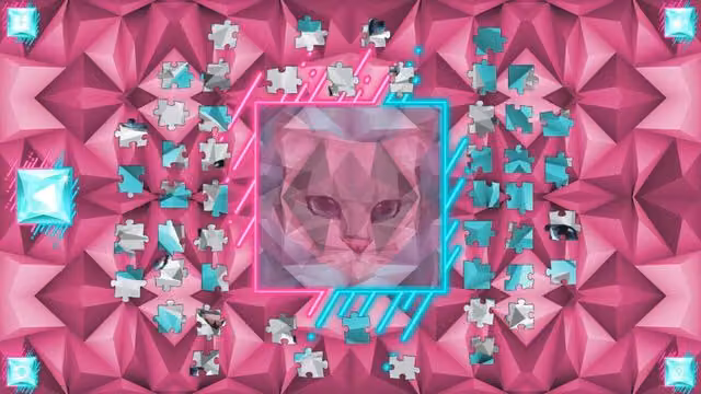 Poly Jigsaw: Cats 1