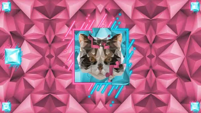 Poly Jigsaw: Cats 5