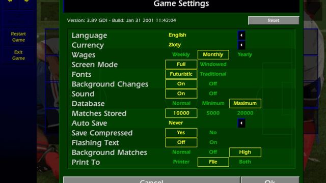 Championship Manager: Season 00/01 3