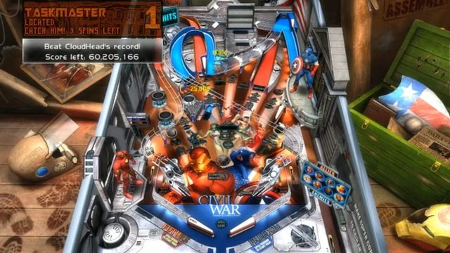 Pinball FX2: Marvel Civil War 2