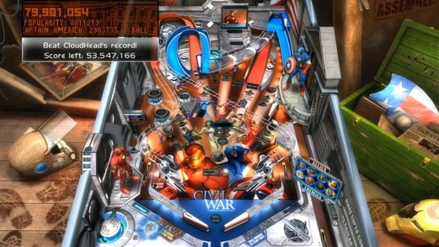 Pinball FX2: Marvel Civil War 3