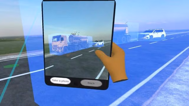 Road Accident With Dangerous Goods VR Training 1