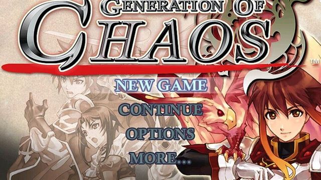 Generation of Chaos 1