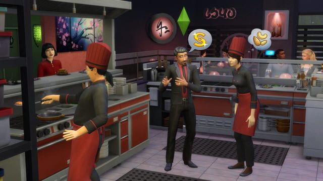The Sims 4: Dine Out 4
