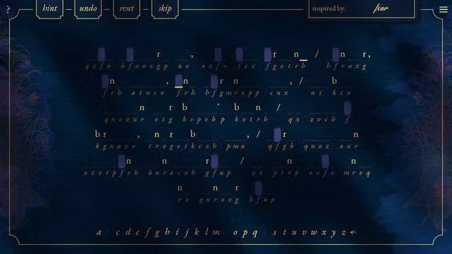 Poems & Codes 6