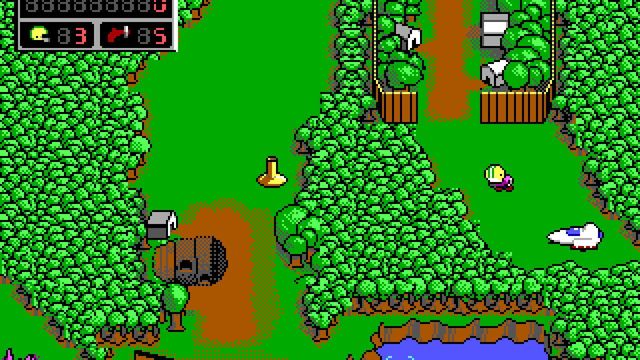 Commander Keen in Goodbye, Galaxy!: Secret of the Oracle 5