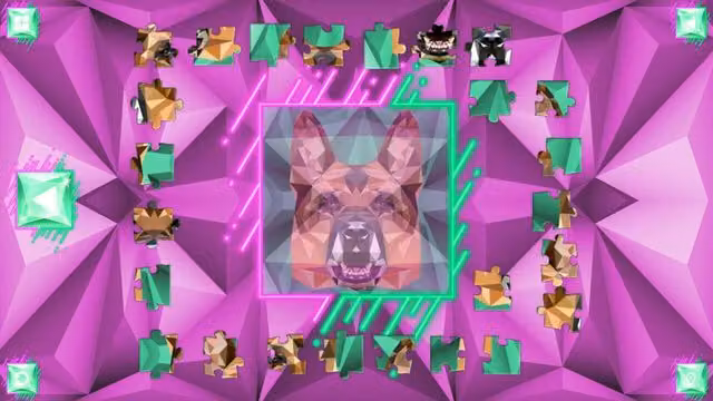 Poly Jigsaw: Dogs 1