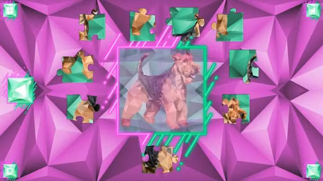 Poly Jigsaw: Dogs 2