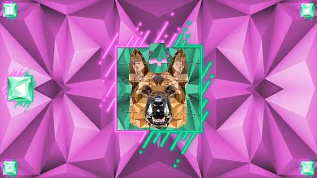 Poly Jigsaw: Dogs 3