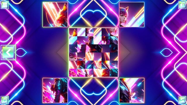 Neon Fantasy: Girls 4