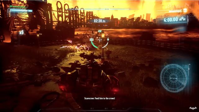 Batman: Arkham Knight - PlayStation Exclusive Scarecrow Nightmare Missions 5