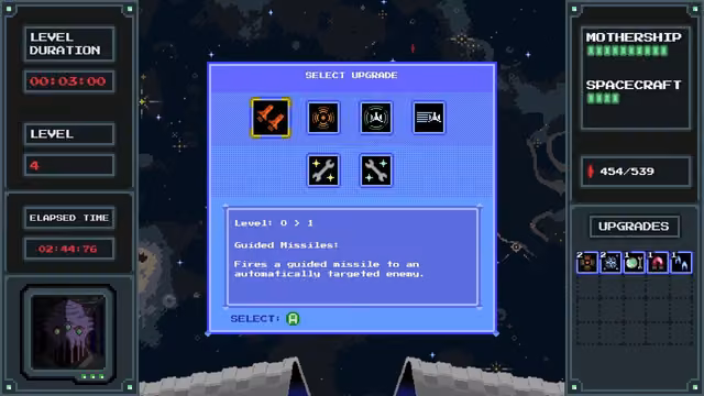 Regular Spacecraft: Defending the Mothership 4