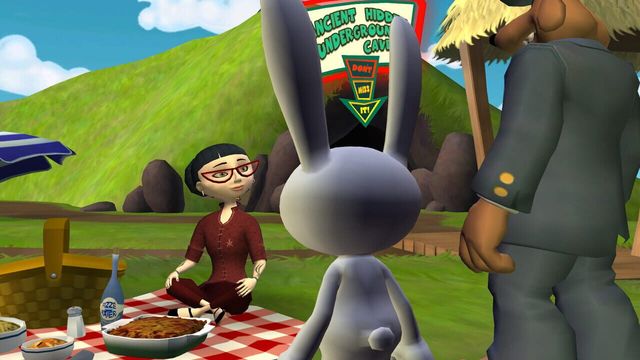 Sam & Max: Beyond Time and Space - Episode 2: Moai Better Blues 5