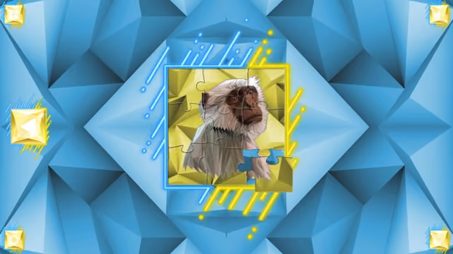 Poly Jigsaw: Primates 3