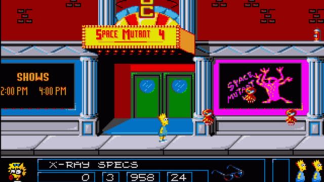 The Simpsons: Bart vs. The Space Mutants 2