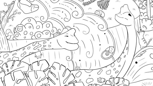 100 Dino Cats 1