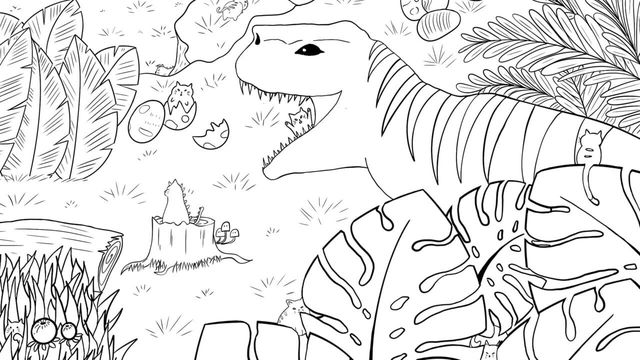 100 Dino Cats 3