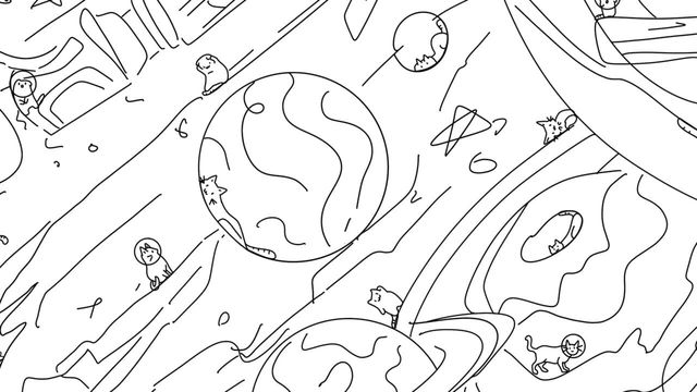 100 Space Cats 2