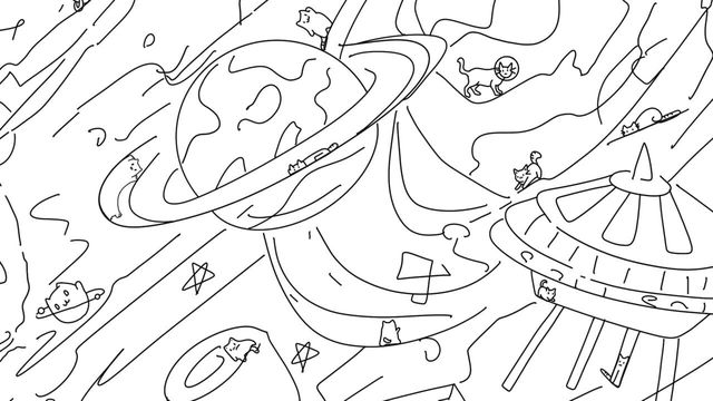 100 Space Cats 6