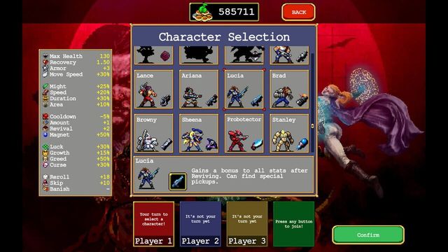Vampire Survivors: Operation Guns 3