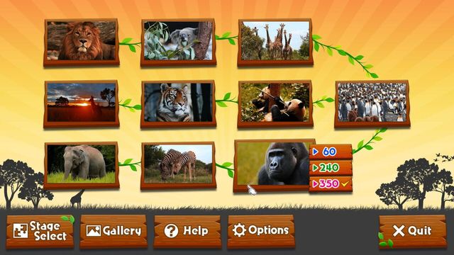 Wild Animals - Animated Jigsaws 3