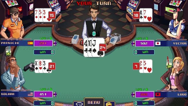 Super Blackjack Battle 2 Turbo Edition - The Card Warriors 2