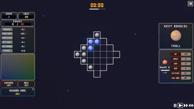 Random Core Defense 1