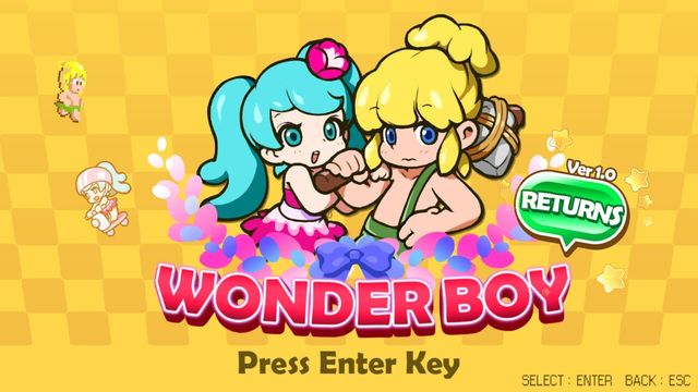 Wonder Boy Returns 4