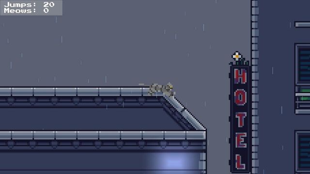 Rooftop Rascal: The Drizzle Cat 4